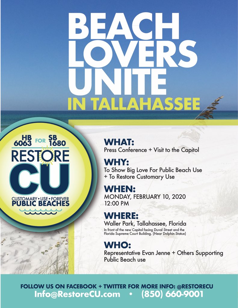 2-10-20 TALLAHASSEE folks are coming together - showing support for #HB6063 #RestoreCU Thank you for a great meeting tonight, big thanks to A Simple Faith church for meeting space and Blue Mountain Beach Bakery for the delicious cookies! #Repeal631