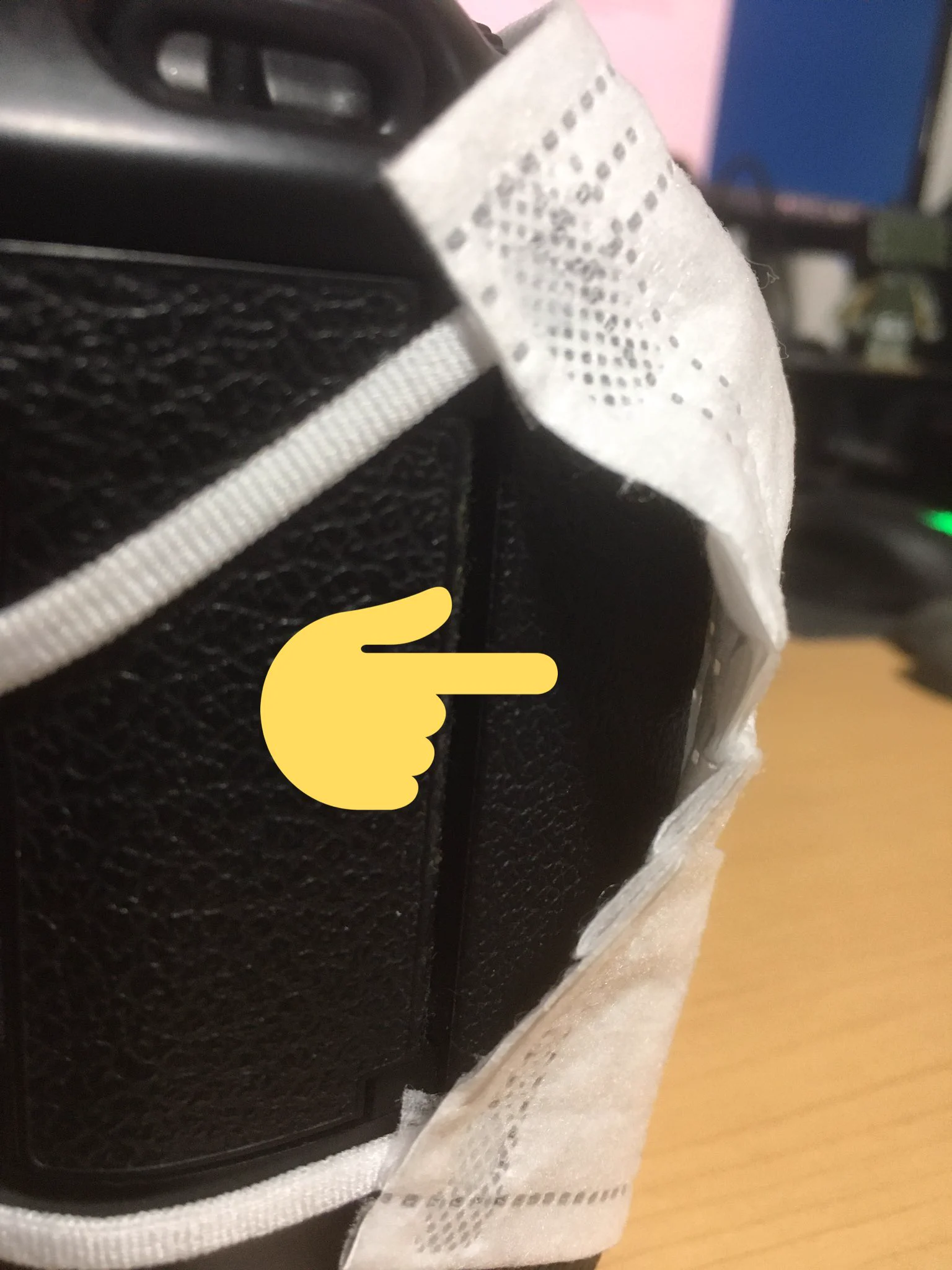 マスクの正しい付け方のおさらい・紐は外側にして着用！！
