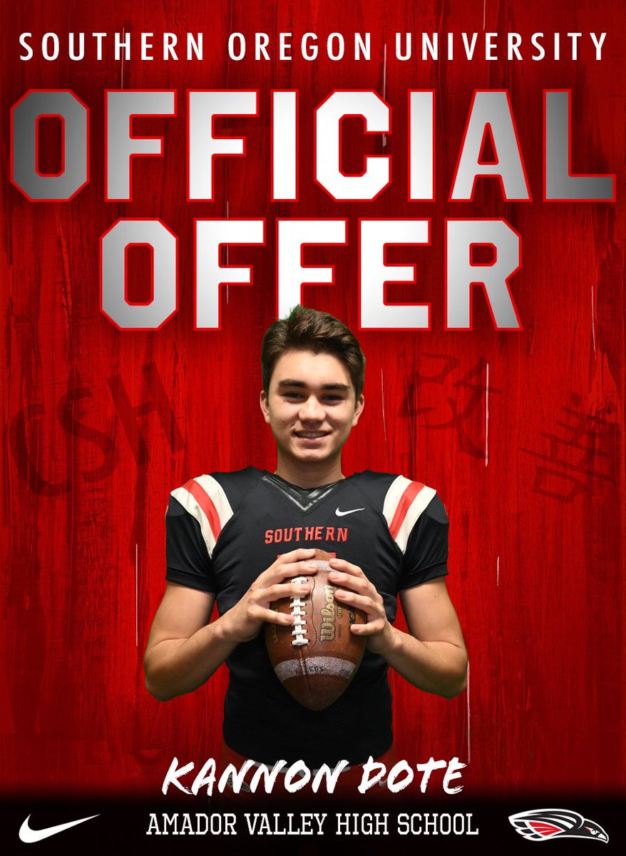 Excited and blessed to receive a scholarship offer from Southern Oregon University!