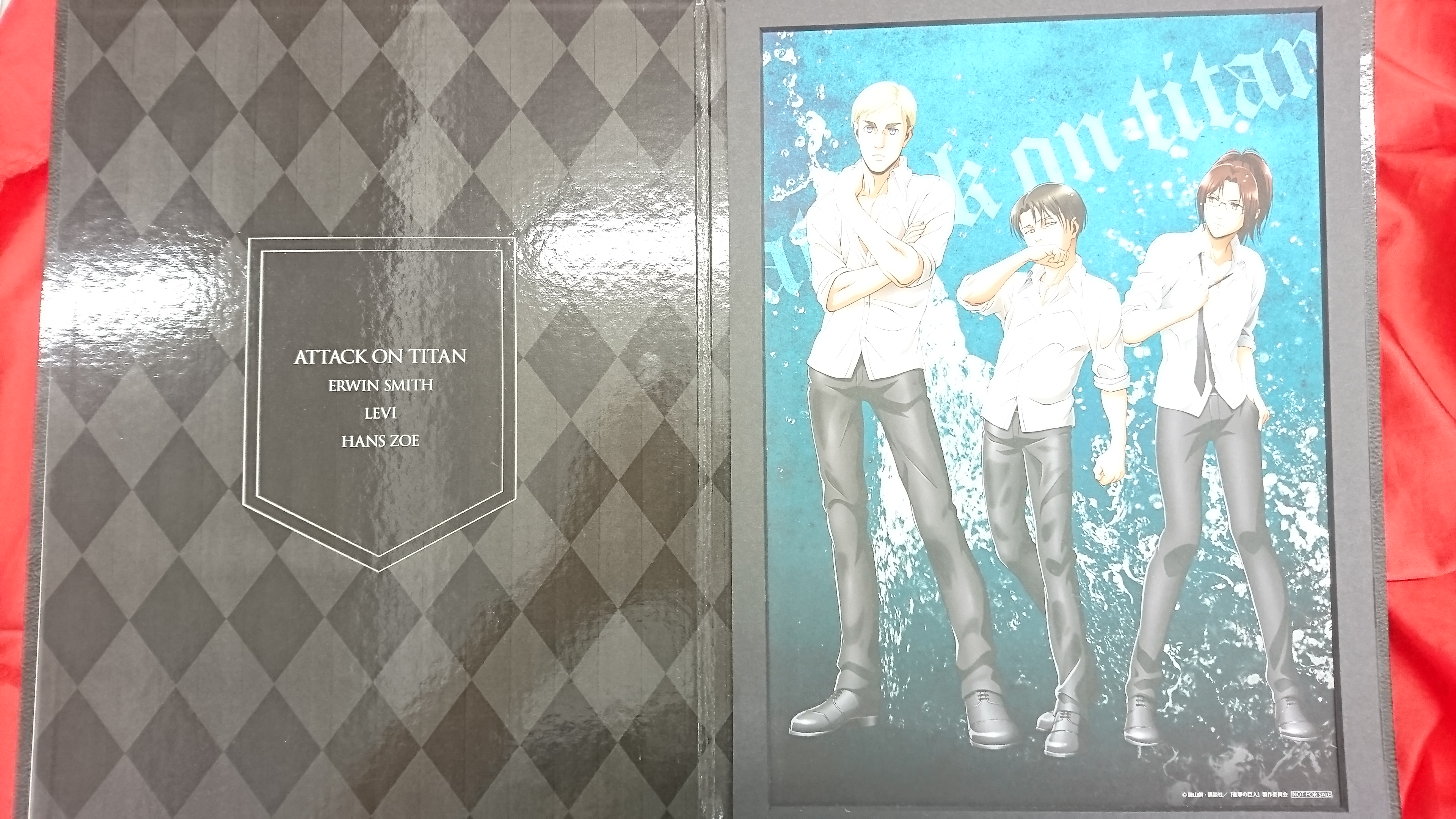 進撃の巨人 イラストボード×アサヒ飲料 進撃の巨人 イラストボード×アサヒ飲料
