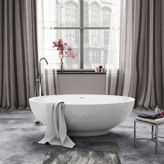 Relax in luxury with our Alexandra Freestanding Bath. 👑
The weekend is finally here, will you be relaxing? Or are you just hoping you can squeeze in time for a soak? 🤔
If it's all but a pipe dream, you may as well dream about our bath with 25% off. 👉 ow.ly/90Rb50y9a16