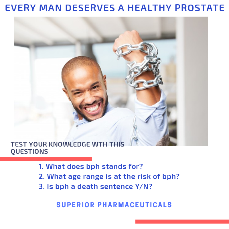 SuperiorPharma1's tweet photo. Every man deserves a healthy prostate. Test your knowledge with this questions.
.
.
.
#bph #enlargeprostate
#flowelplusworks
#superiorpharma
#mensfitness #menshealth #workout #gym #mensfashion #mensphysique #motivation #instafit #fitfam #gymlife #muscle #fit https://t.co/gTDMvctTO1