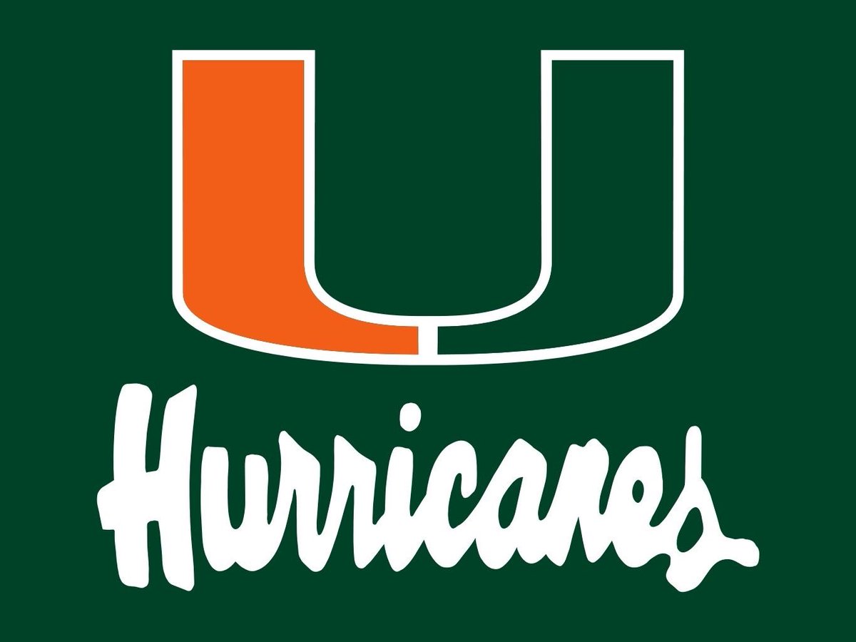 #itsallabouttheu !!!Im so thankful and excited about this offer...Such an iconic school and I’ve been watching this skool since a kid!!Go Hurricanes!!🌪