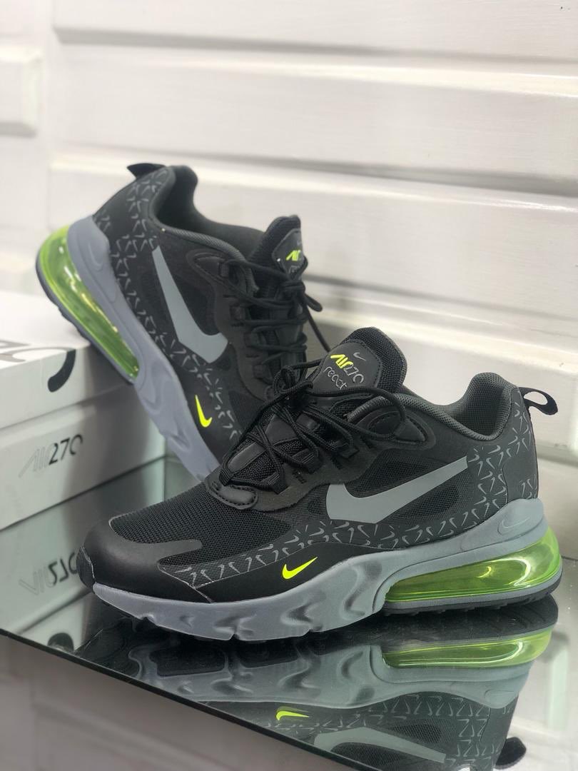 air max 270 react black volt