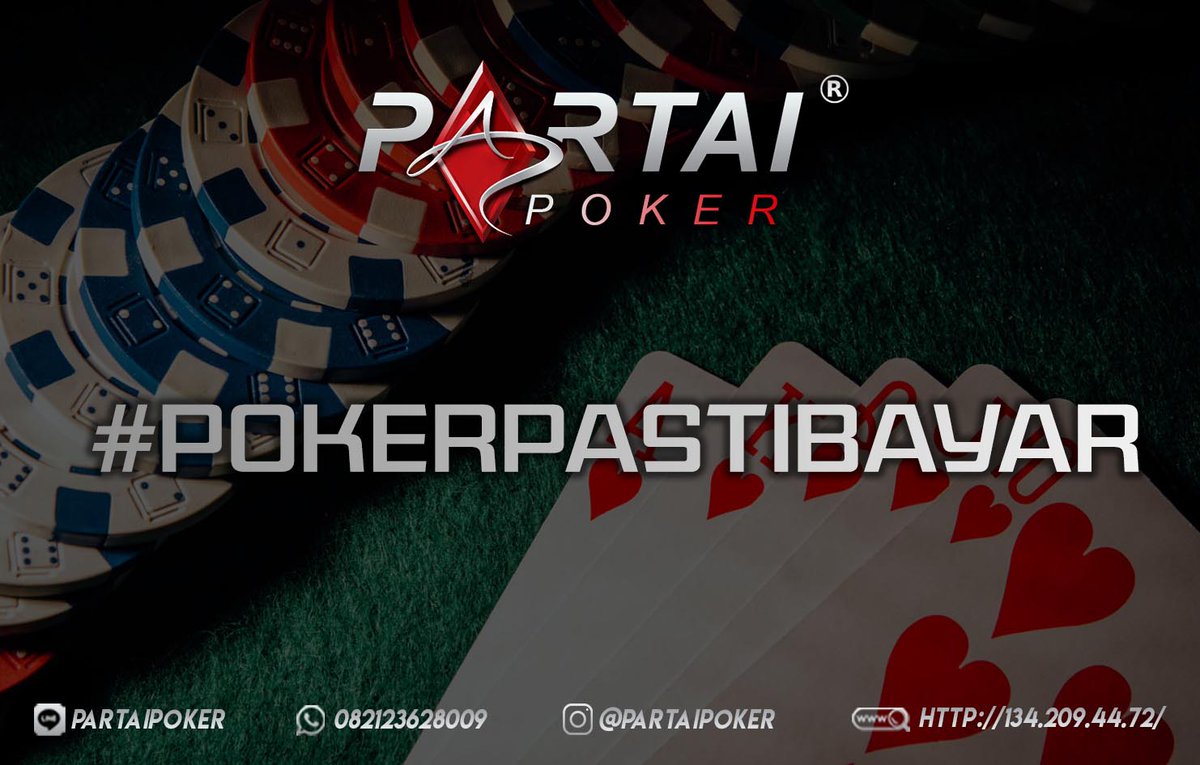 PartaiPoker8's tweet photo. #pokerpastibayar hanya di PARTAI POKER

WA : 082123628009 
IG : @Partaipoker

#partaipoker #pokeronline #daftarsekarang #kartupoker #pokerpastibayar #pokeruangasli #bandarpokerterpercaya #bandarpoker #pokerv #pokerserverV #indonesia #mainpoker #mejapoker #pokerpastibayar #domino https://t.co/k3L2kgBHjE
