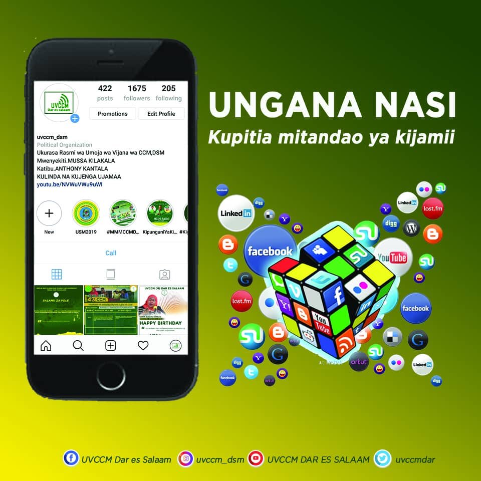 uvccmdar's tweet photo. Tufuate mitandaoni uhabarike! https://t.co/RlQfAviZ6C