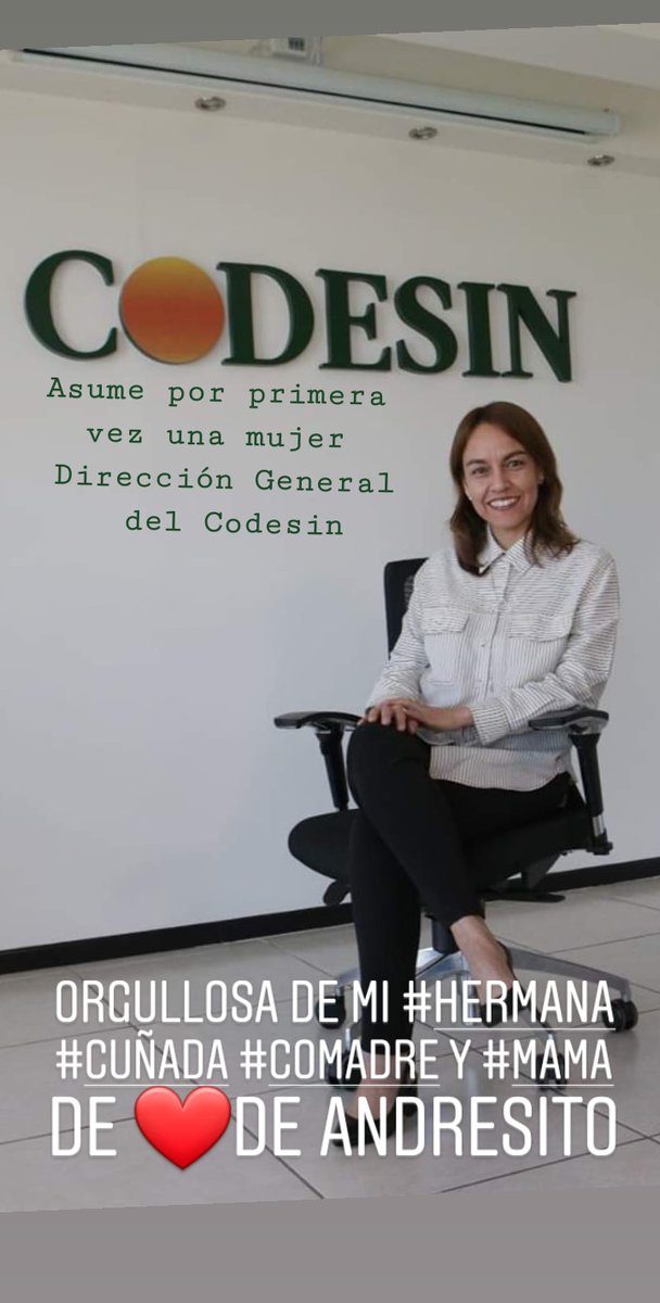 coviay6's tweet photo. Un verdadero acierto que se decidiera por unanimidad que Karina Parra y Parra presida la Dirección General del Consejo para el Desarrollo Económico de Sinaloa Enhorabuena Karina. Sé de tu capacidad, compromiso y la dedicación que pones en cada una de las actividades que emprendes https://t.co/qO1IOYro77