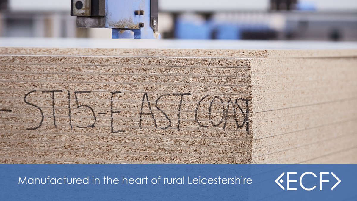 Kitchens Bedrooms Bathrooms... Brexit? At ECF, we're not worried about Brexit, and here's why: We supply British manufactured products to our customers from our site in rural Leicestershire! For peace of mind that delivers every time, choose ECF! #KBB #KitchenDesign #SupportLocal