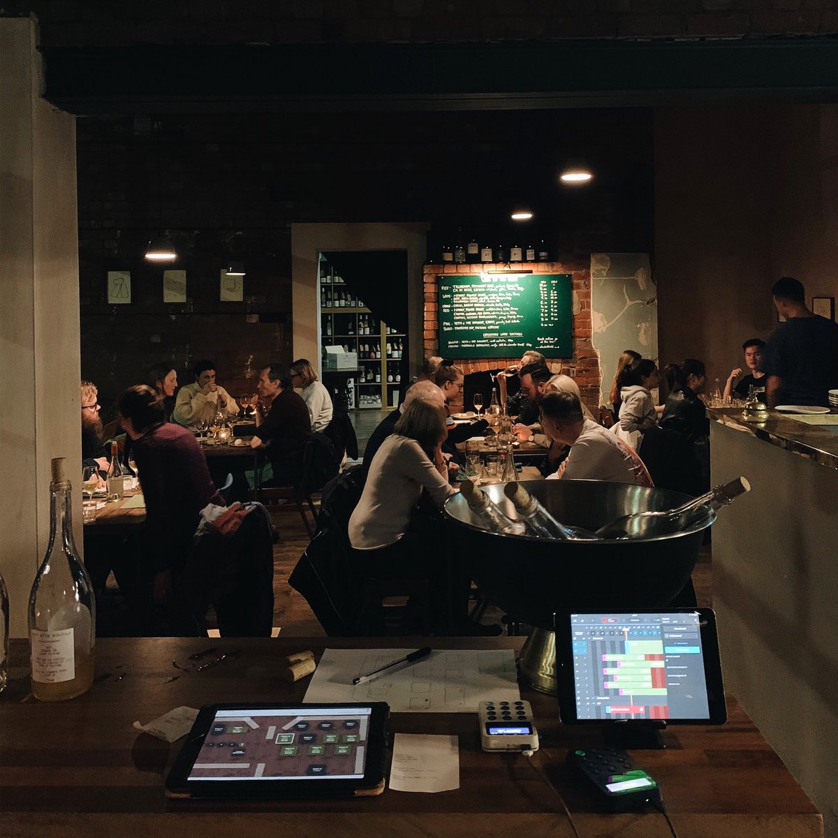 Such a lovely night last night with Bobby from <a href="/bunchwinebar/">bunchwinebar</a> pouring and chatting South Aussie wines! Bar back open from 4pm today, kitchen from 5pm. Always space at the bar for walk ins/just a drink. You can also book a spot online or call 01142495323