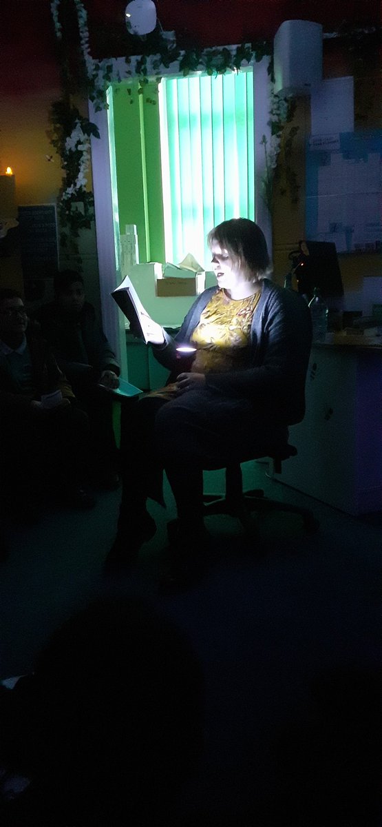 CORENansen's tweet photo. 5B thoroughly enjoyed listening to spooky stories by candle light. Thank you Miss Rowlands! https://t.co/cymS2hGstm