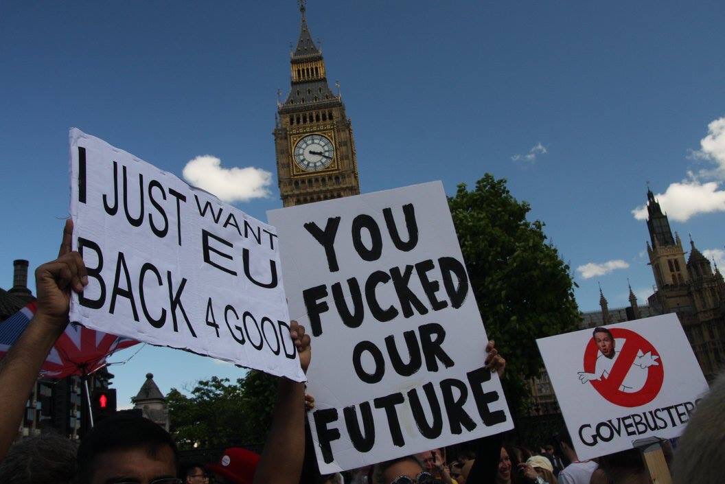NCromby's tweet photo. #NotMyBrexit #BrexitDay #sorryeurope https://t.co/CUSEIXCLyS