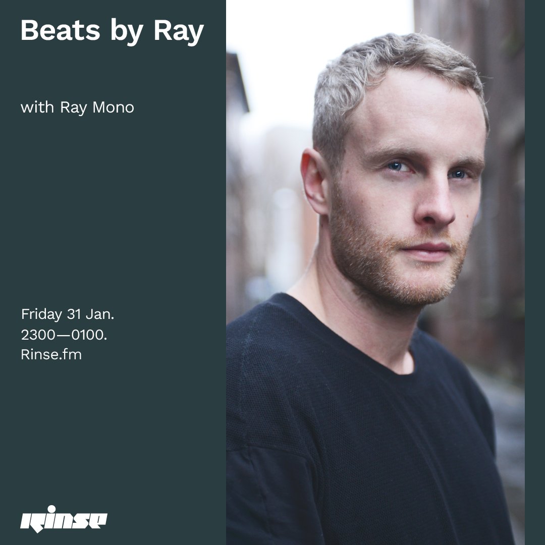 RinseFM's tweet photo. From 11PM it's #BeatsbyRay with #RayMono up next on #RinseFM
- https://t.co/Q0ed1kLtwe & 106.8FM https://t.co/vfNOsHKj3i