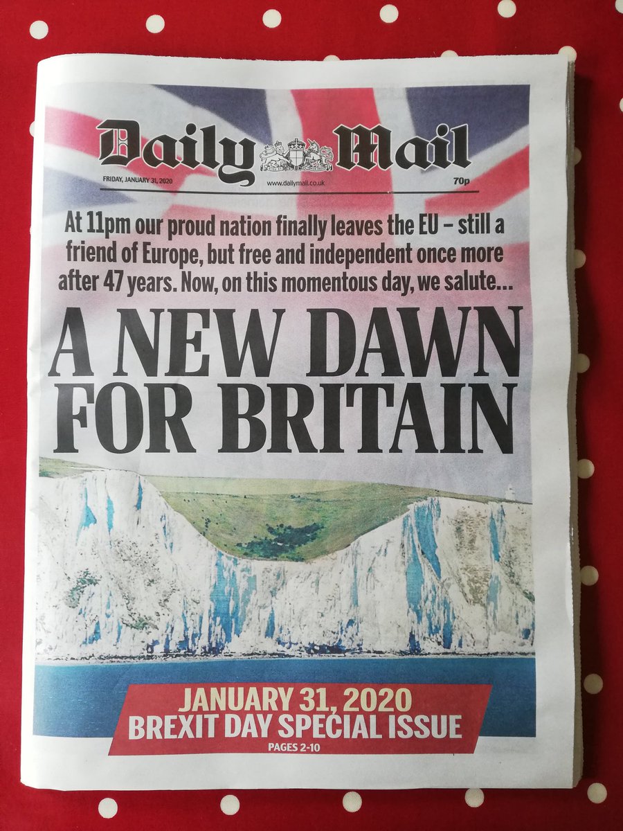 Oh. So that's what all this "11pm tonight" business is about. Brexit. I thought it was all to do with the transfer window closing...
