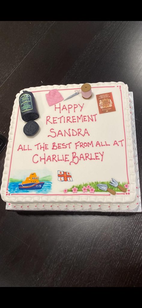 End of an era today in the shop. After 20 years excellent service, Sandra Laird is Retiring. We wish we you the happiest Retirement Sandra &amp; you will be missed, from everyone at Charlie Barley’s!