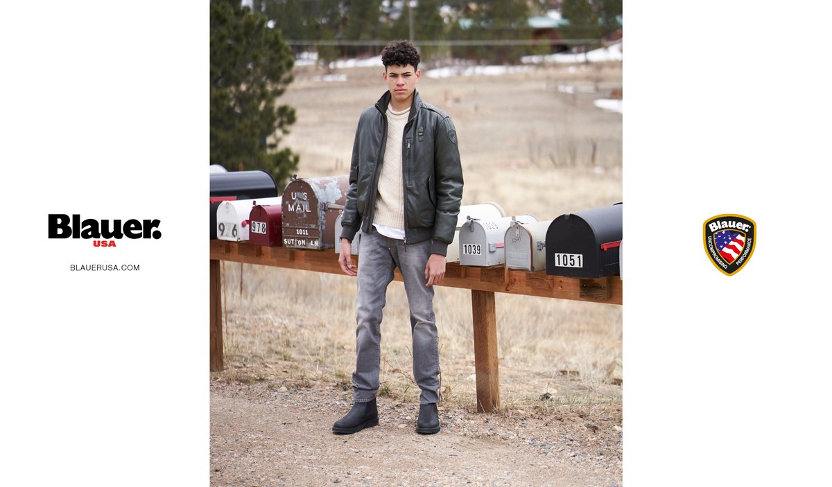 Blauer_USA's tweet photo. Nothing better than Padded bomber leather jacket #Blauer #Blauerusa #FallWinter19 #LeatherJacket #AmericanPortraits https://t.co/jUyCRPUK8f