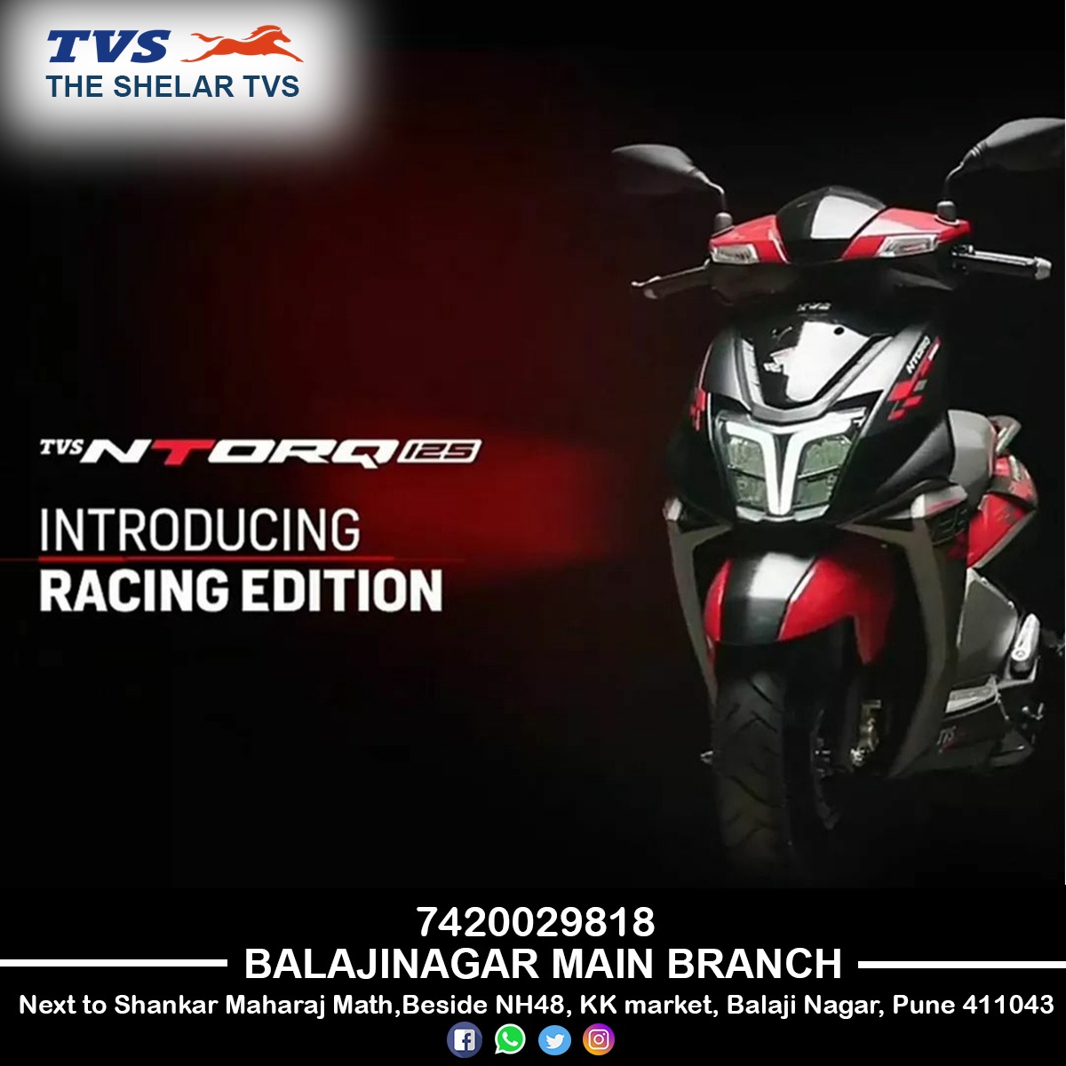 The Shelar TVS Balaji Nagar tweet media