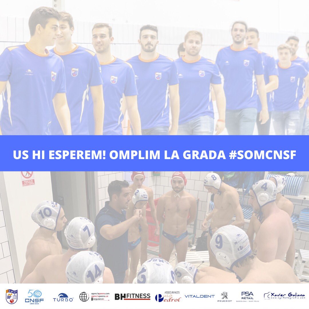 cnsf_info's tweet photo. No hi pot faltar ningú! 👉🏼#somCNSF https://t.co/omWW2oJQB9