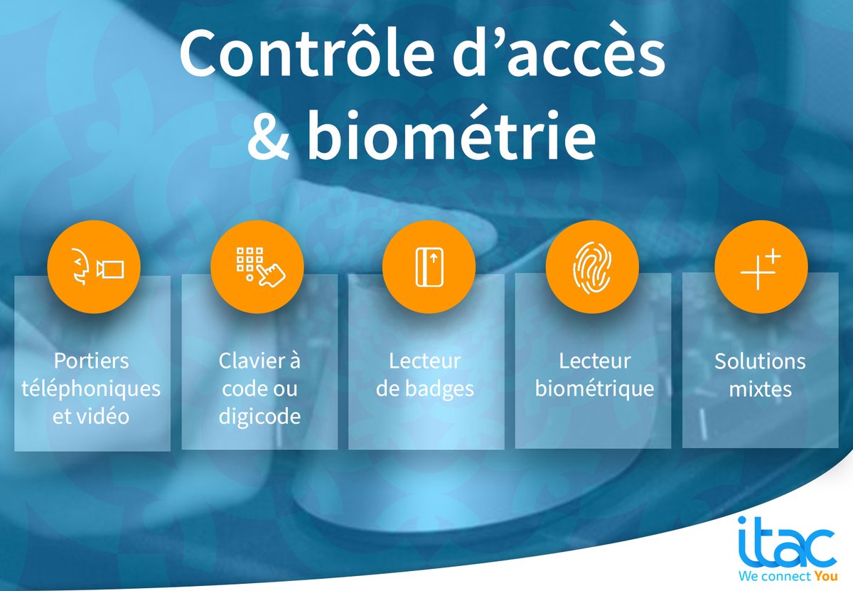 ITAC_fr's tweet photo. Vous souhaitez optimiser la sécurité de votre entreprise et des collaborateurs ? ITAC vous propose de créer un protocole d’accès à vos locaux sur mesure, avec des niveaux de personnalisations différents. https://t.co/n1OjGzpOHl #Accès #Sécurité #Biométrie #Digicode https://t.co/v9ppbovFz3