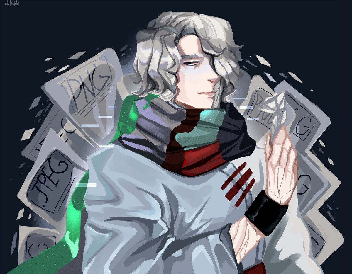 anessthetic's tweet image. Now I'm in #Code_error fandom, I'm sorry for long offline. It's Zen Pepper's comic, btw, about programmes, viruses, OS, etc.... aaand for now I'm on role (of first characters here) in Ask, hehe.. What's why I'm disappeared.