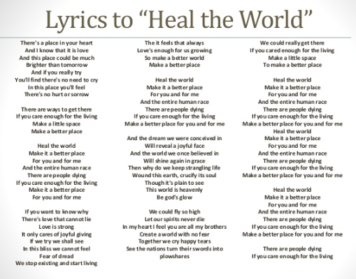 Lyrics the world is a better place because of you ethereum classic usage