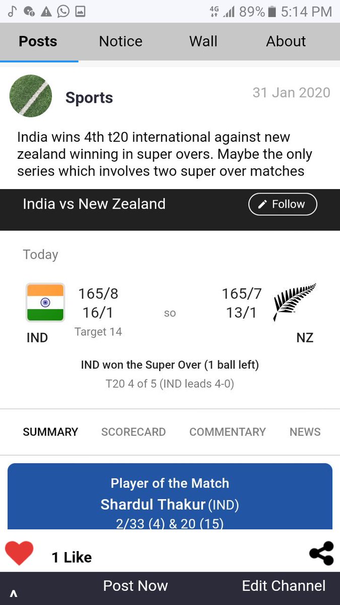 SAPORAsignal's tweet photo. Great job #india cricket team
https://t.co/ovLoX0XPsT
#cricket #INDvsNZ #SuperOver #T20Series https://t.co/DM08JTZoOJ