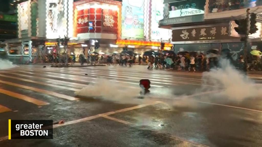 Photographer and <a href="/MassArt/">Massachusetts College of Art and Design</a> professor <a href="/MatthewConnors_/">Matthew Connors</a> turned his lens on the protests in Hong Kong ⁠— and then was denied entry when he tried to return there in January. to.wgbh.org/6012157y0