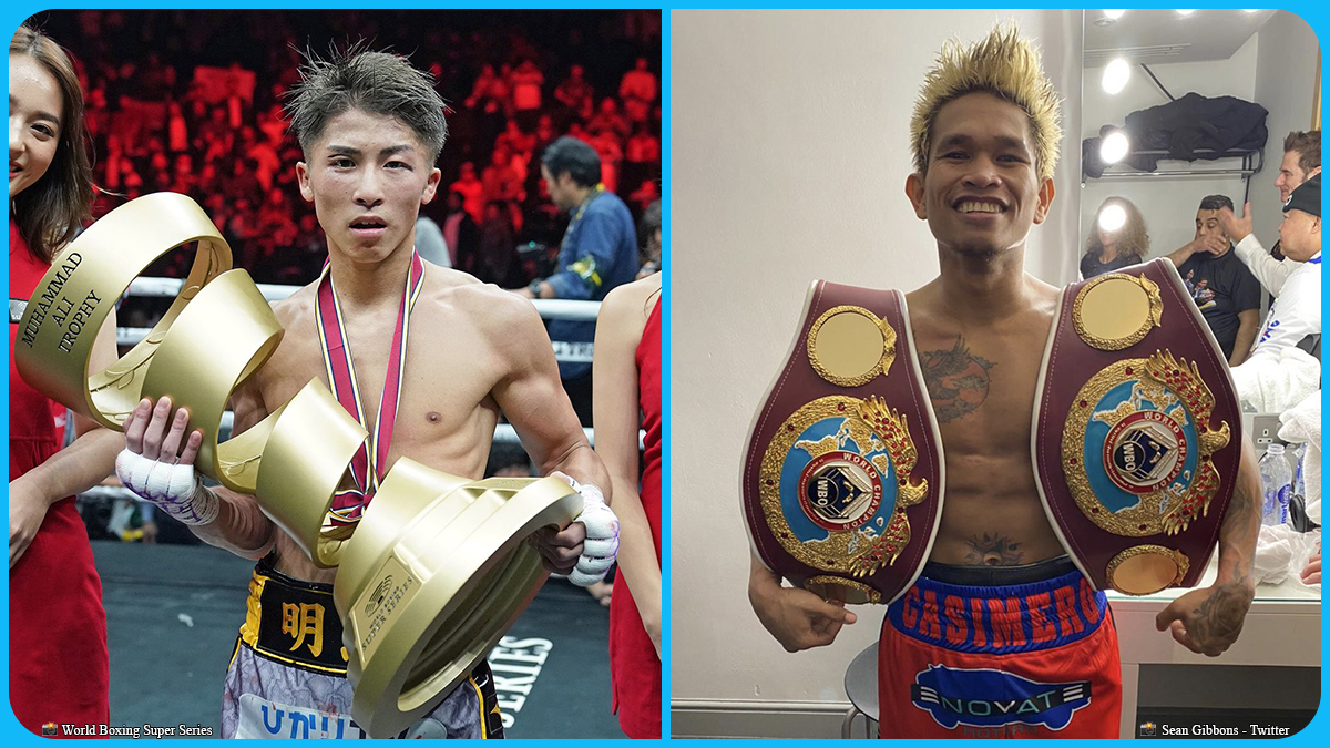 ringmagazine's tweet image. 👹 Naoya Inoue held a press conference in Japan this morning to confirm his next fight will be against John Riel Casimero in a WBA, IBF &amp;amp; WBO bantamweight world title unification on April 25th in Las Vegas. Official announcement from Top Rank seemingly imminent.
