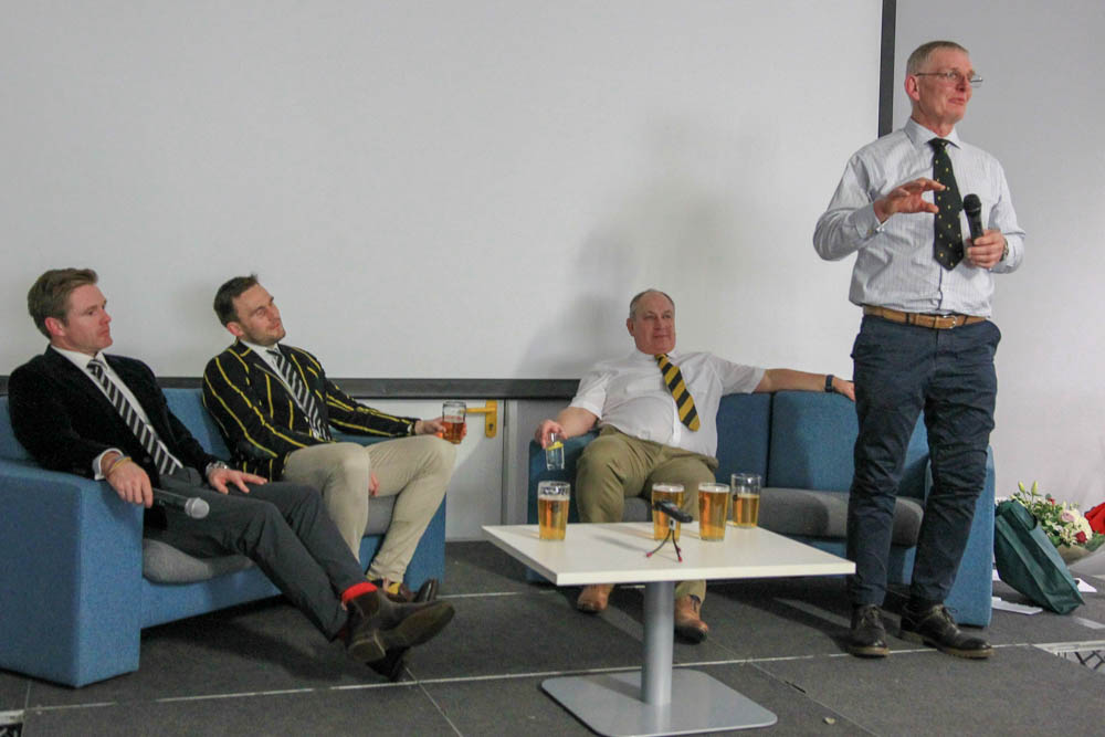 RydalPenrhos's tweet photo. #Vikings #rugby chair @MarcusExiles and ex-professional @AndrewFenby were blown away by the support for their Reunion Dinner last weekend, which was held to celebrate the careers of two legendary figures in Mr Leach and Mr Mather. #RPFamily 🏉

📰📷: https://t.co/qlJVPFTYHq https://t.co/pg3vt7dJMF