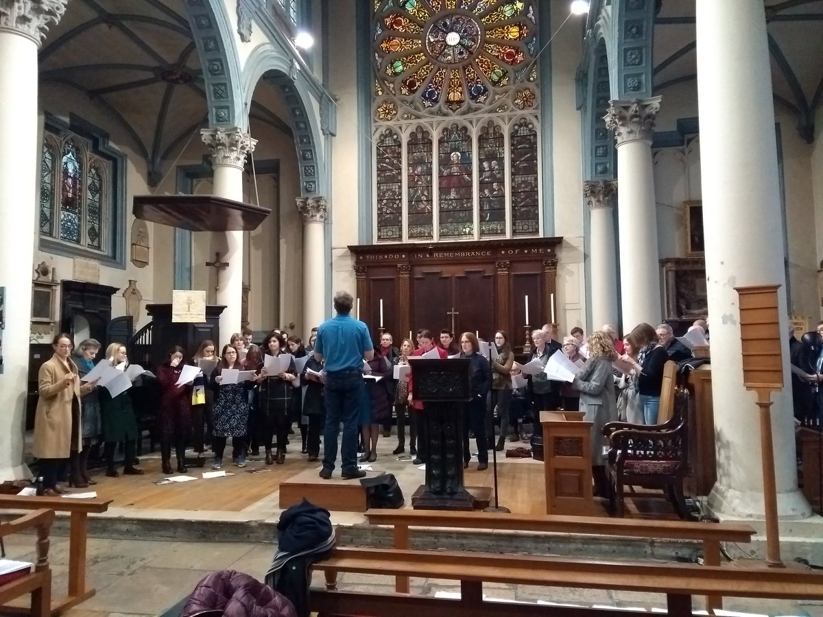 And this week we were reunited 'Let the waters under the heavens be gathered together into one place'