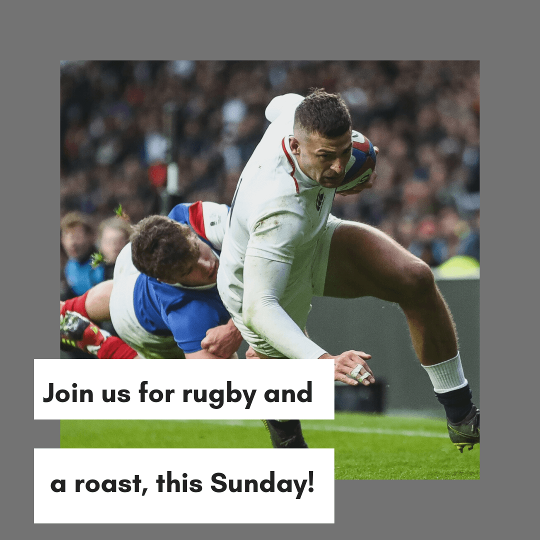 Join us this Sunday for rugby &amp; a roast! To book, please call 0208 870 8417 or via buff.ly/2SgsO6Z #sixnations2020 #sundayroast