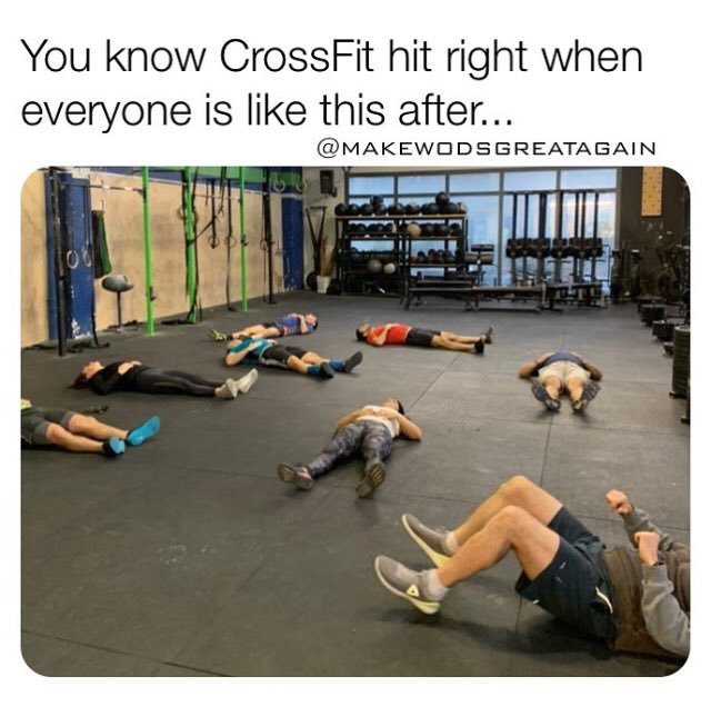 RohanCrawford's tweet photo. Rarely come in on a Friday and I decided to do the Rx+ version of the WOD! Yeah my abs will be twinging later. Last pic is all of us after doing Superman / Hollow Holds. @CrossFit_NQ #CrosssFit #Fitness #FitnessMotivation https://t.co/mdFSX1kbTJ