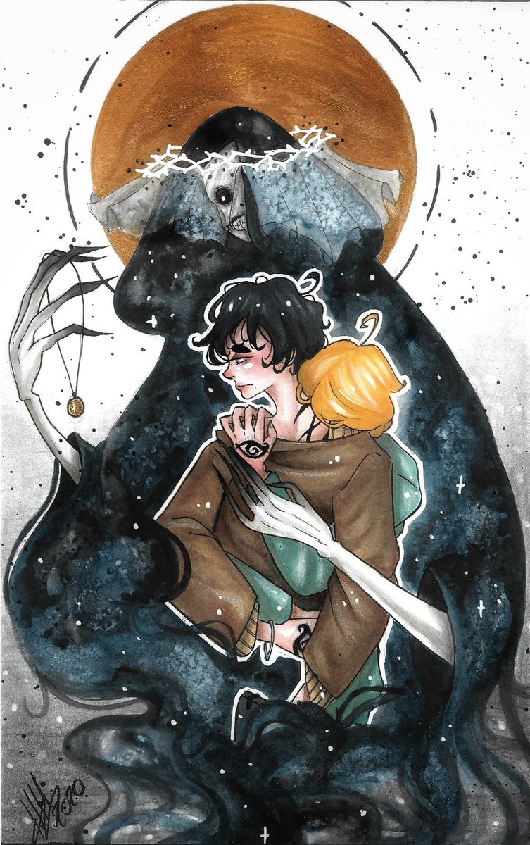 nadja_0000's tweet photo. βYou cannot borrow from death. You can only pay for it.β
- Livvy
I really like this one. It's looks pretty intense and I think I call it "QoAaD Kitty in a nutshell" it's sad and dark but I like it.π
#cassandraclare #kitty #tda #tokasketch https://t.co/V6X3ZXegp7