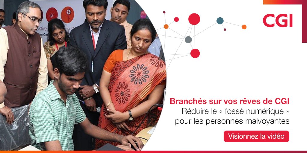CGI_Global_FR's tweet photo. #TechForGood – Voici Vivek Raja, participant du programme Branchés sur vos rêves de CGI, qui a mis sur pied un laboratoire de technologie destiné aux élèves ayant une déficience visuelle en Inde https://t.co/8R0T3BcjTg #CommunautésCGI https://t.co/8TvhmN1BOL
