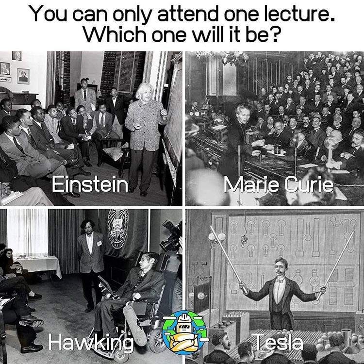 DavidPraiseKalu's tweet photo. Who's lecture would you attend? And why? 

#davidpraisekalu #datahacker #WorldwideEngineering #education #engineering #datascientists #computerscience #physicists https://t.co/4rCLj5uLeR