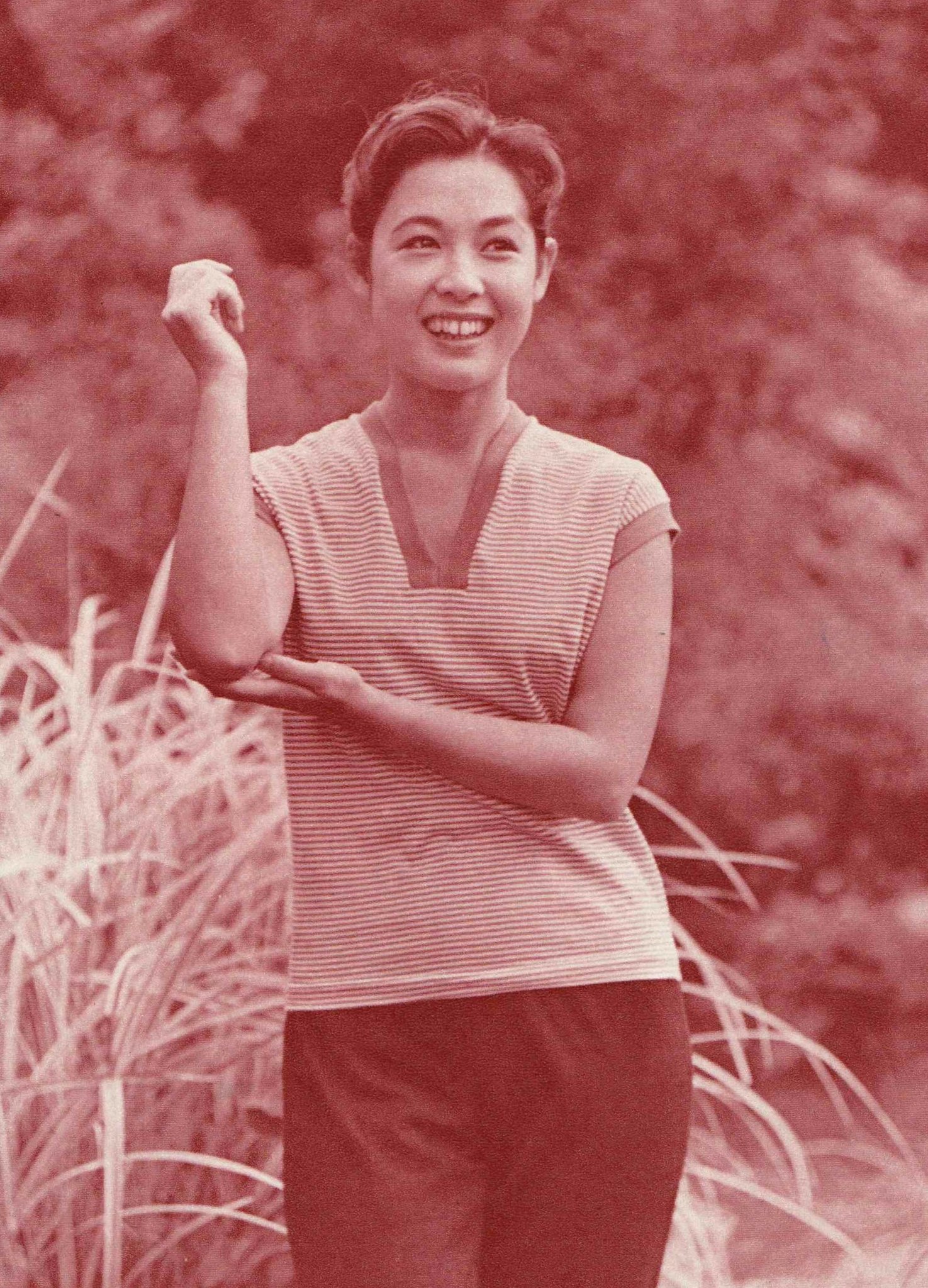 島倉千代菊 映画ファン 昭和32年11月号 若尾文子 暮しの手帖 若尾文子さんのこういう自然な笑顔 本当好き