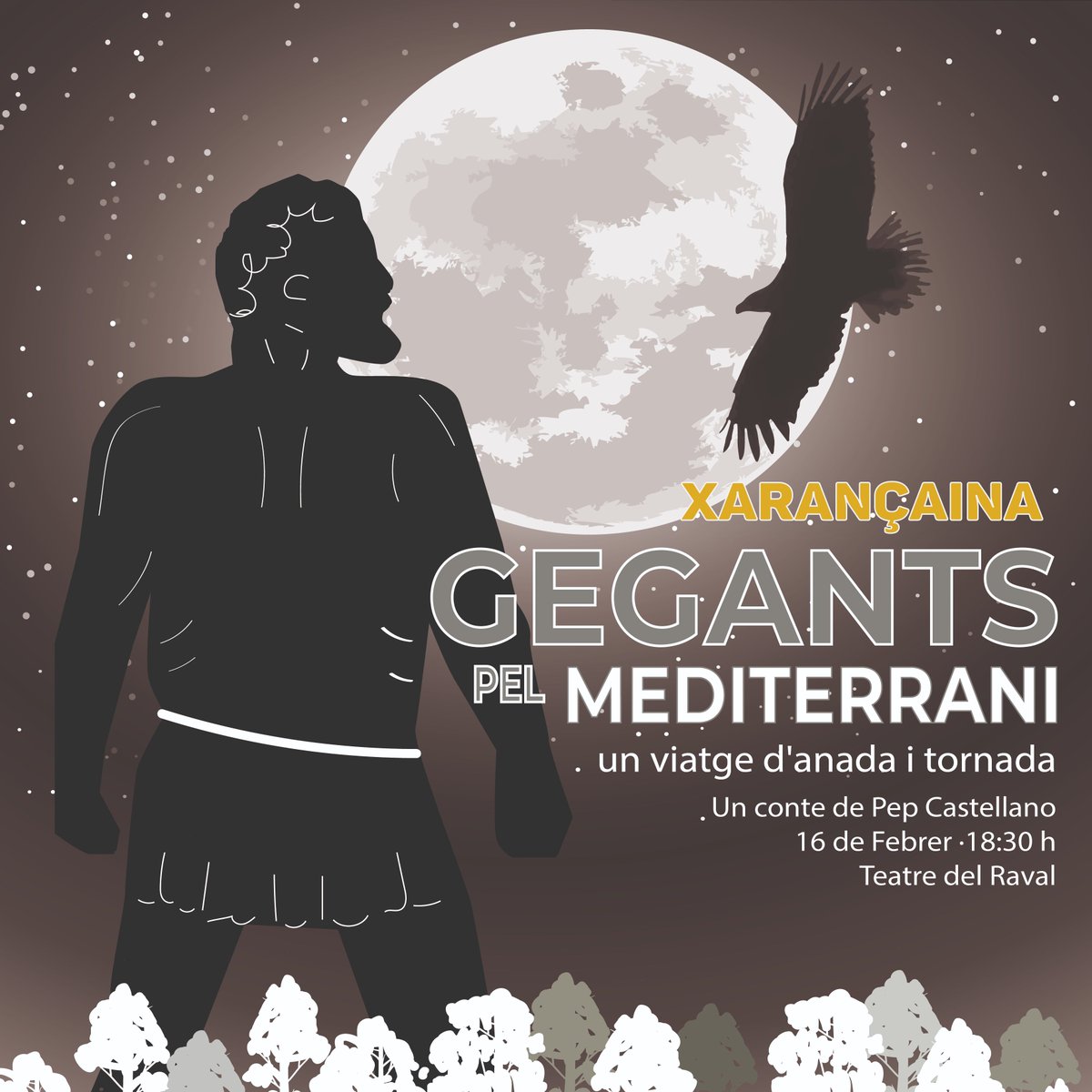El proper 16 de Febrer Xarançaina estrenem un nou espectacle. 'Gegants pel Mediterrani' serà el primer concert literari amb dolçaina i tabal a Castelló.  

📆 16 de Febrer 2020
🕑 18:30
📍 Teatre del Raval de Castelló
‼️ Entrada gratuïta fins completar aforament