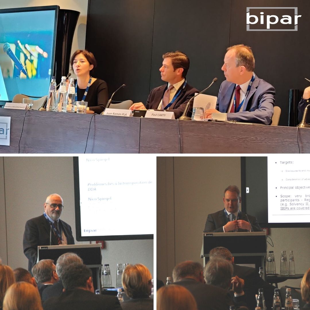Productive discussions at BIPAR Midterm meetings this morning on #IDD, #GDPR, #sustainablefinance, #PEPP, #Insurtech and more with Karolina Mojzesowicz from <a href="/EU_Justice/">EU Justice</a> , Nico Spiegel from <a href="/EU_Finance/">EU Finance 🇪🇺</a> and David Cowan from <a href="/eiopa_europa_eu/">EIOPA 🇪🇺</a>