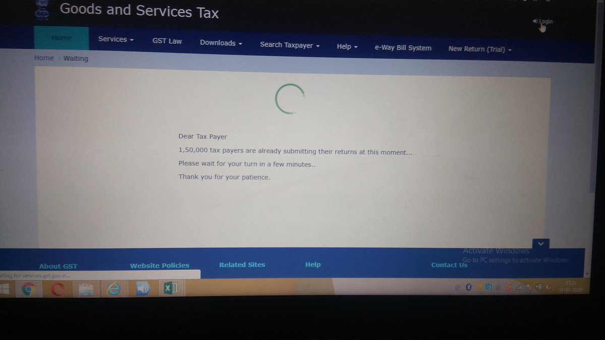 CA_9thsky's tweet image. There&apos;s  approx 7,00,000 returns is pending and our portal can&apos;t handle more than 1,50,000 returns... 
#GSTR9C #ExtendGSTR9