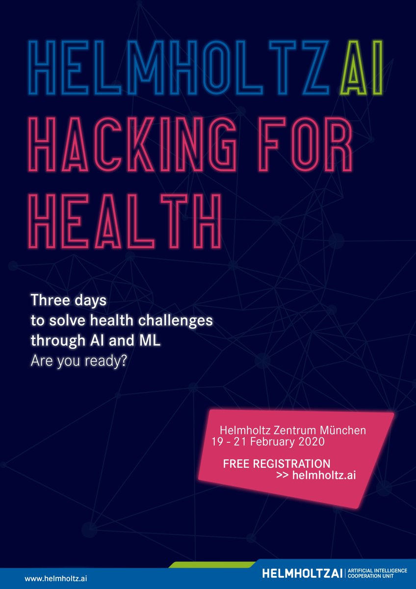 @fz_juelich @HZDR_Dresden @HZG_de @DLR_en @KITKarlsruhe @HelmholtzMunich @helmholtz_de