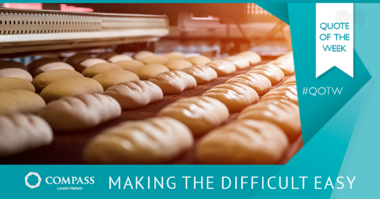compassbrokers's tweet photo. CLM found competitive cover with an A-rated insurer for a bakery production machine manufacture. Their insurers could no longer write for the 40% of exports which go to the USA.
A sticky situation averted in today's #CLMQOTW
#CLMMakingtheDifficultEasy #manufacturinginsurance https://t.co/xB0FnamPz0