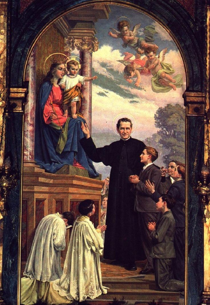 Charo72989100's tweet photo. "Confía en María y verás lo que son los Milagros."
     San Juán Bosco https://t.co/wf8rD1juM7