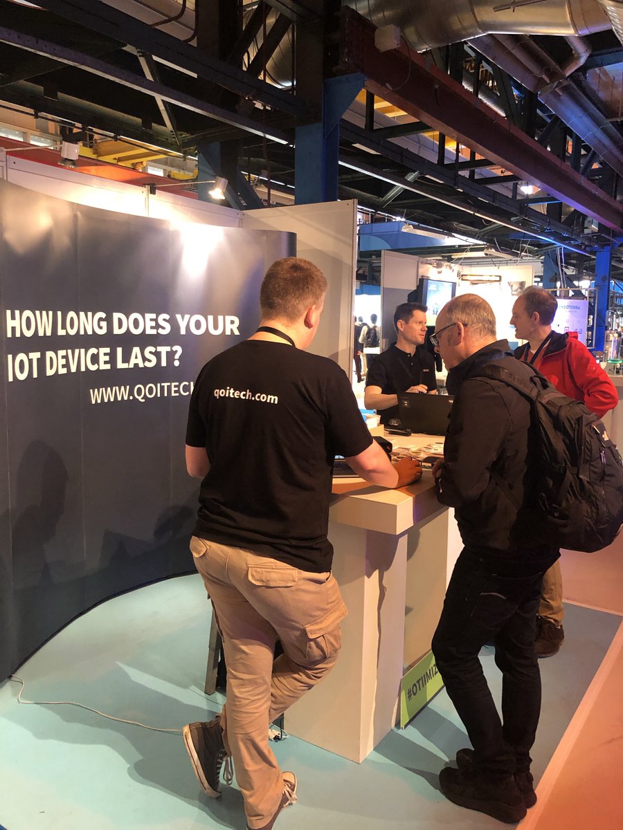 QoitechWorld's tweet photo. Early start of the second day of #Thethingsconference! Grab you coffee and come and measure your #LoRaWAN device!
#otiimized #batterylife #InternetOfThings @thethingsntwrk https://t.co/VPpAfeICCL