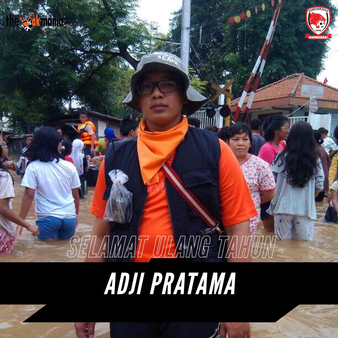 Selamat ulang tahun untuk salah satu mantan Pengurus the Jakmania Manggarai sekaligus tetua kita semua Abah Adji. Sehat selalu dan terus bimbing kami Bah ✊