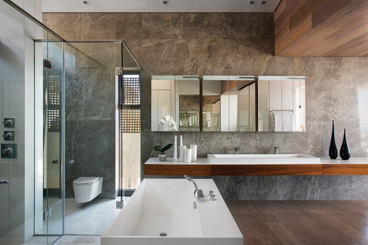 SAHomeOwner's tweet photo. Nature-inspired bathrooms are here to stay. Find out about the natural effect in the Feb '20 issue of @SAHomeOwner:

https://t.co/O3MxSRReef

Image: @WomagSA https://t.co/qHaQ41hOUw