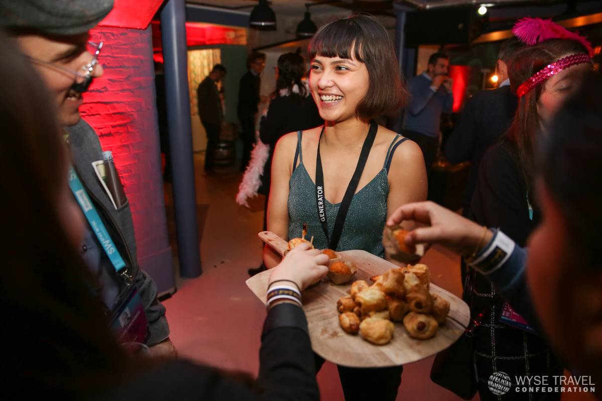 StayWYSE's tweet photo. We promised you a good party to round off the first day of trading at #STAYWYSE Amsterdam, and boy did @AskGenerator deliver. Thank you to the #GeneratorHostels team for putting on a decadent 20s-themed evening, it was a roaring success π https://t.co/9o33k3WVSb