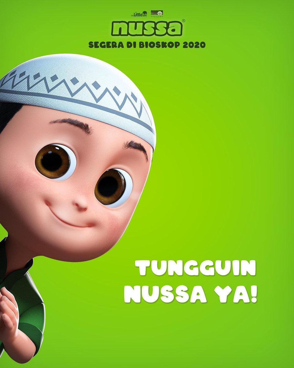 FILM NUSSA SEGERA DI BIOSKOP!

Buat yang udah gak sabar ketemu Nussa di bioskop, reply twit ini ya

#FilmNussa
#NussaBisa
#FilmNussa2020