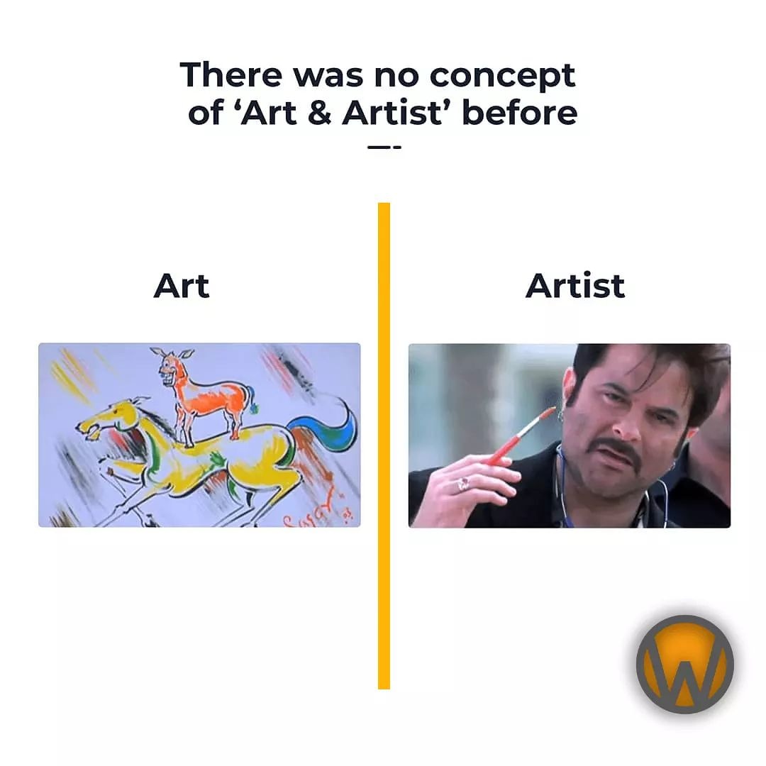 weboholicworks's tweet photo. Majnu bhaisahab, ye kis line me aa gaye aap!

#theartvstheartist #therewasnoconceptof #trendingformat #welcomemovie https://t.co/kHHAk1Tpiz