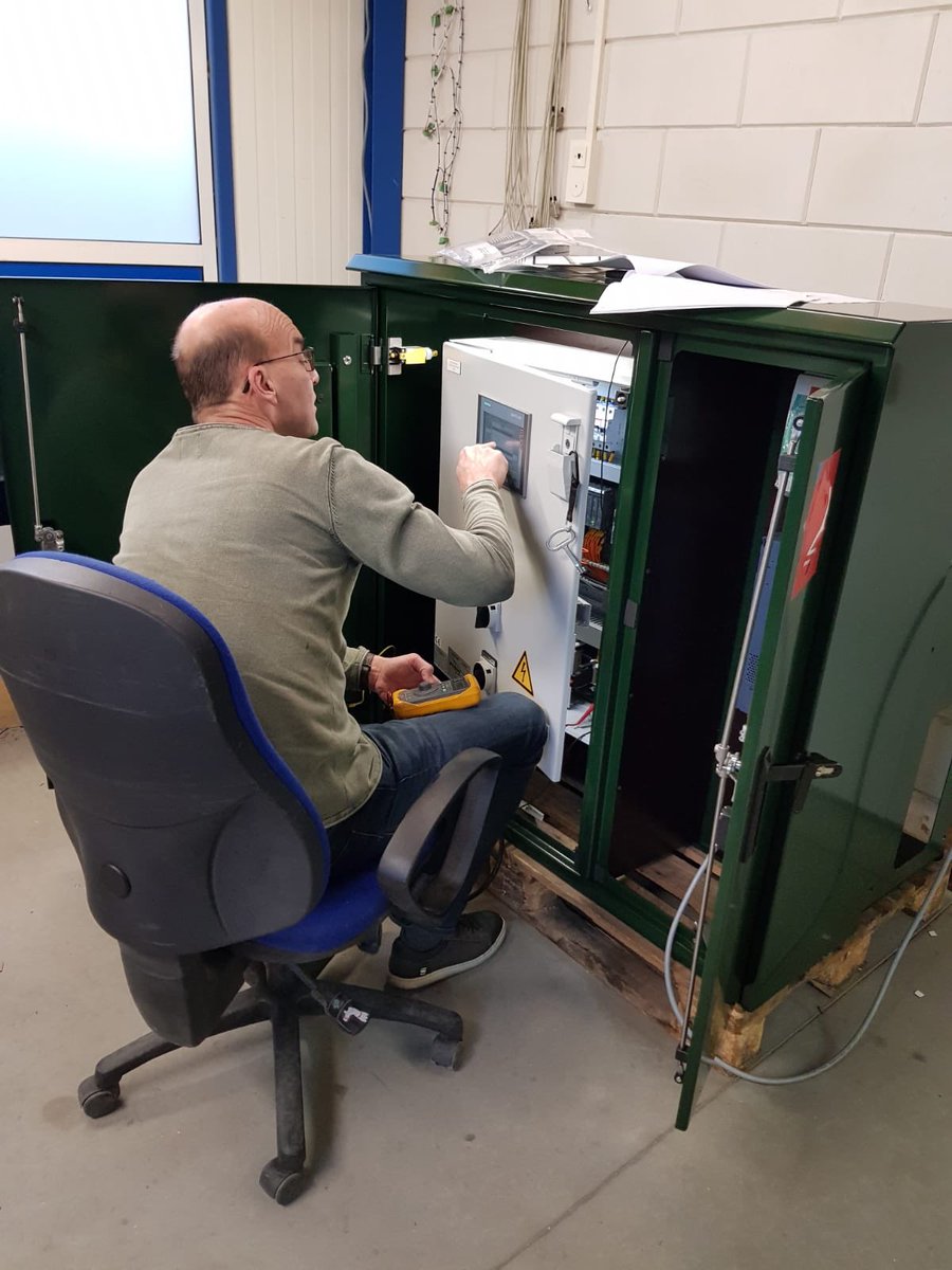 Andrewerk's tweet image. Gemaal Scheveningsestraat #rotterdam testen bij de aannemer #bakker #hoogdalen