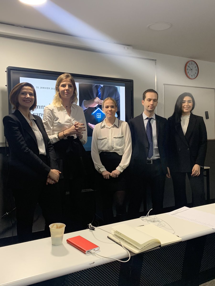 C’est parti pour la #masterclass sur la transformation du secteur de l’immobilier. 🏡🏢 Best team <a href="/ImmoLabDMB/">ImmoLabDMB</a> #proptech #MBADMB