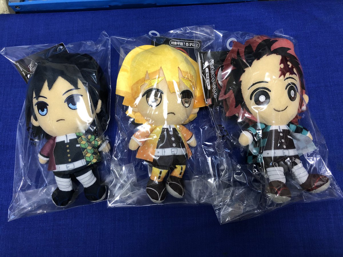 アニメイト大阪日本橋 呪術廻戦フェア開催中 グッズ情報 鬼滅の刃 よりchibiぬいぐるみの竈門炭治郎 我妻善逸 冨岡義勇が再入荷致しました 当店2階フロア鬼滅の刃コーナーにて展開中 そのほか多数商品お取り扱いございますのでぜひお立ち寄り